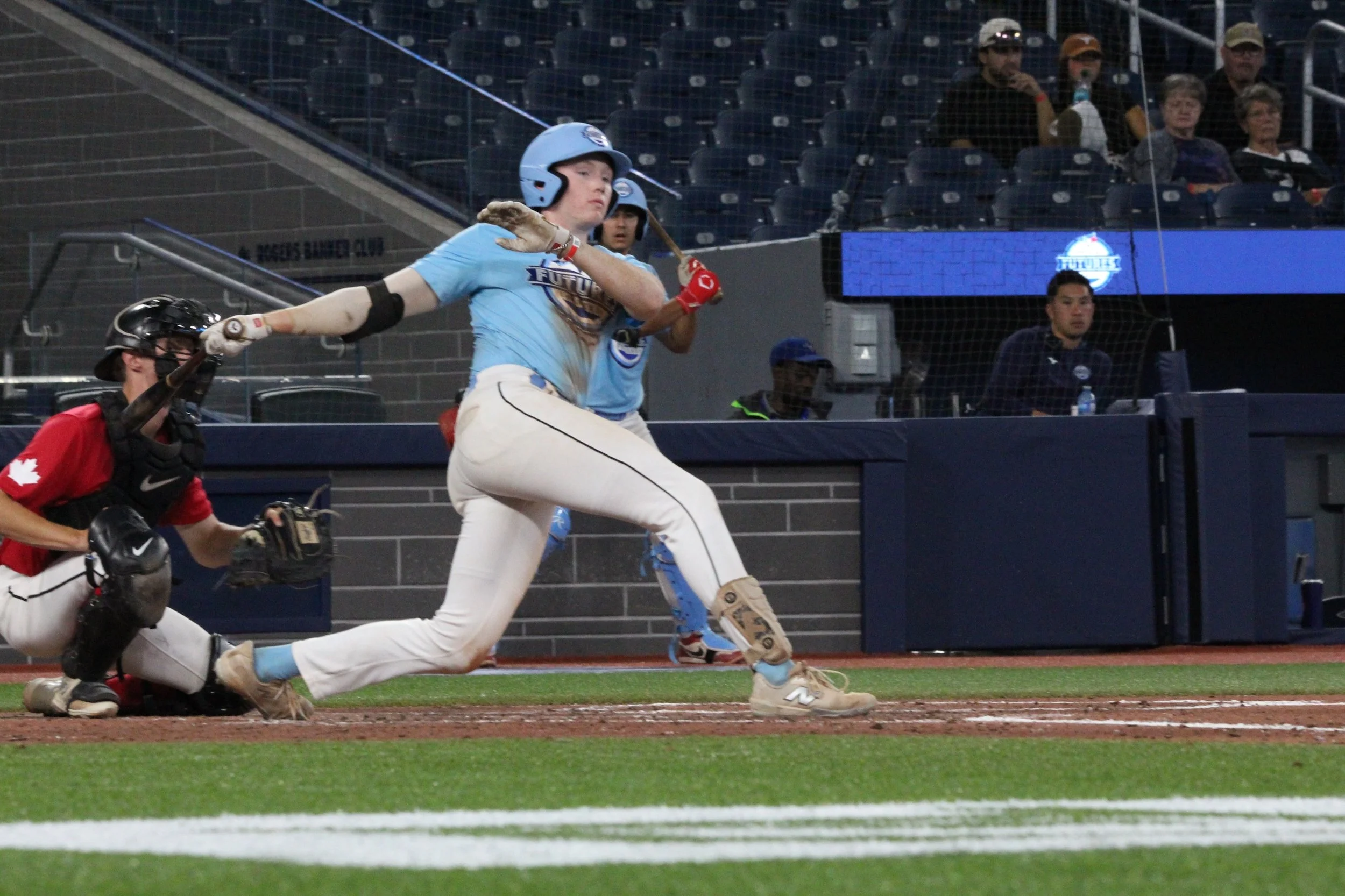 Miller, Paul propel Team New Blue past Team Red in Showcase opener