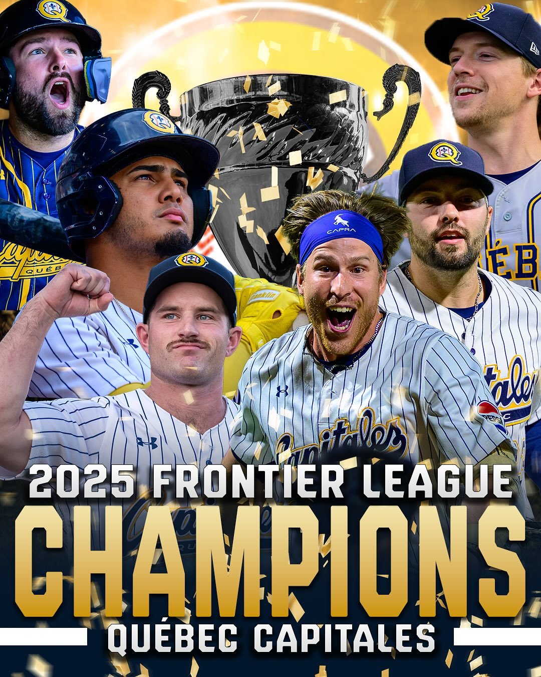  Québec Capitales win fourth straight Frontier League title
