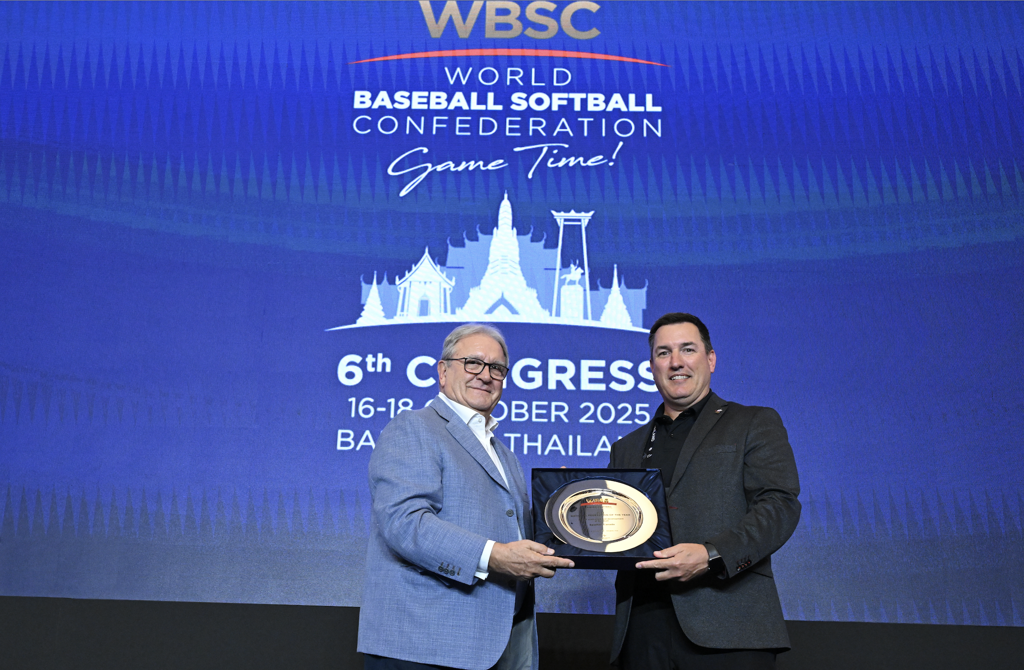 Baseball Canada, McConkey, honoured by WBSC