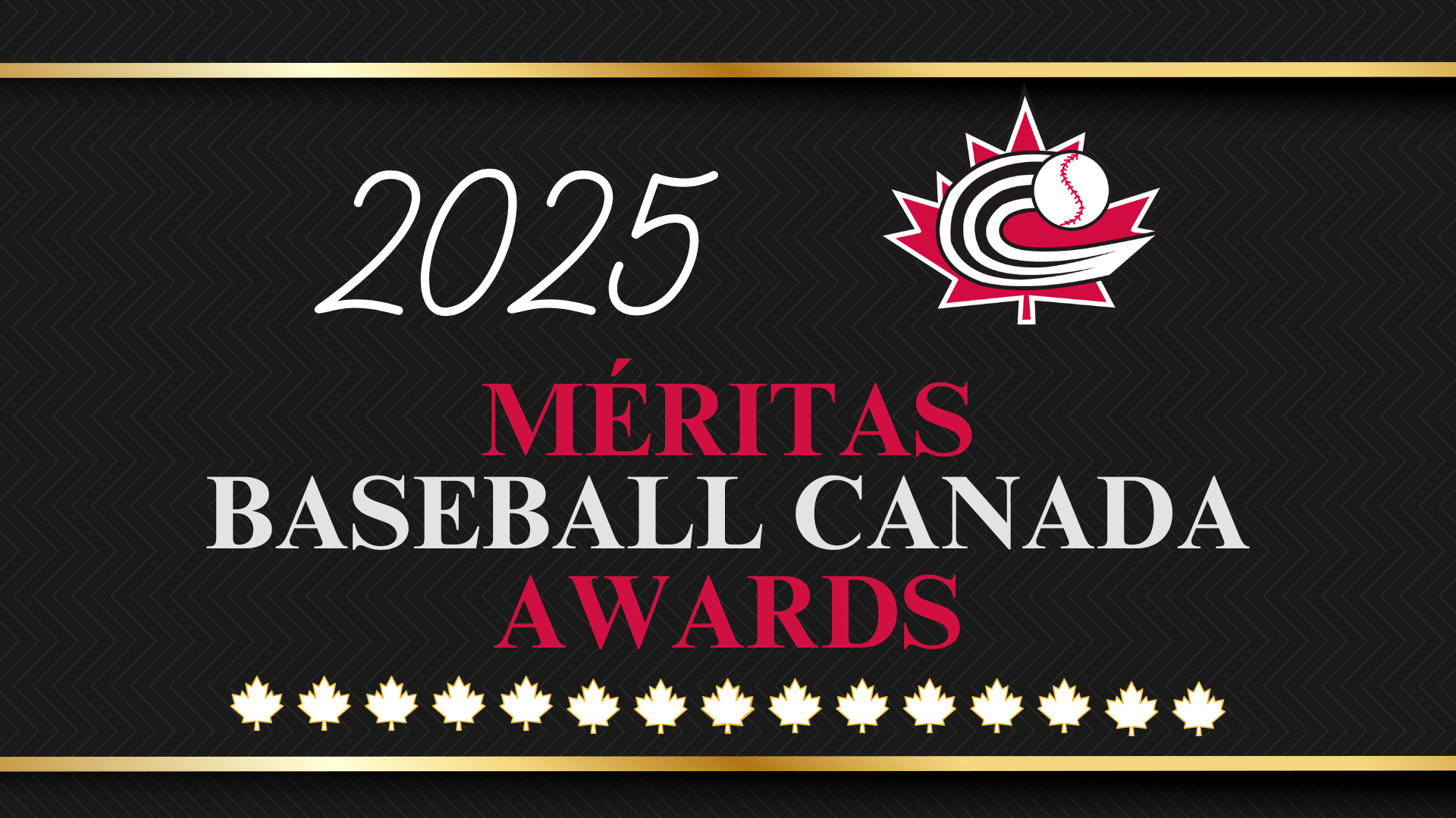 Baseball Canada honours 2025 award winners