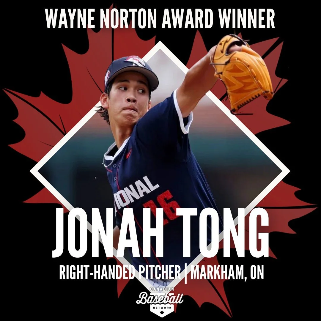 Glew: Tong's "Vulcan" changeup helped him earn CBN's Norton Award