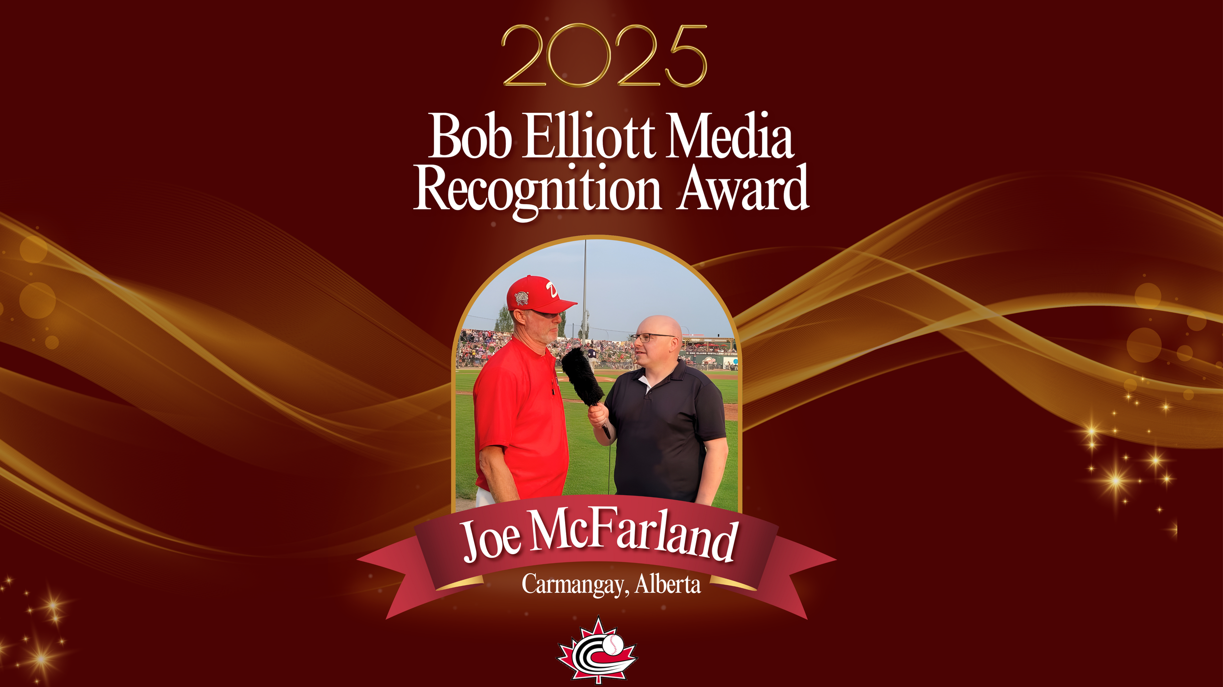 Joe McFarland, of Alberta Dugout Stories, named winner of Baseball Canada's Media Recognition Award