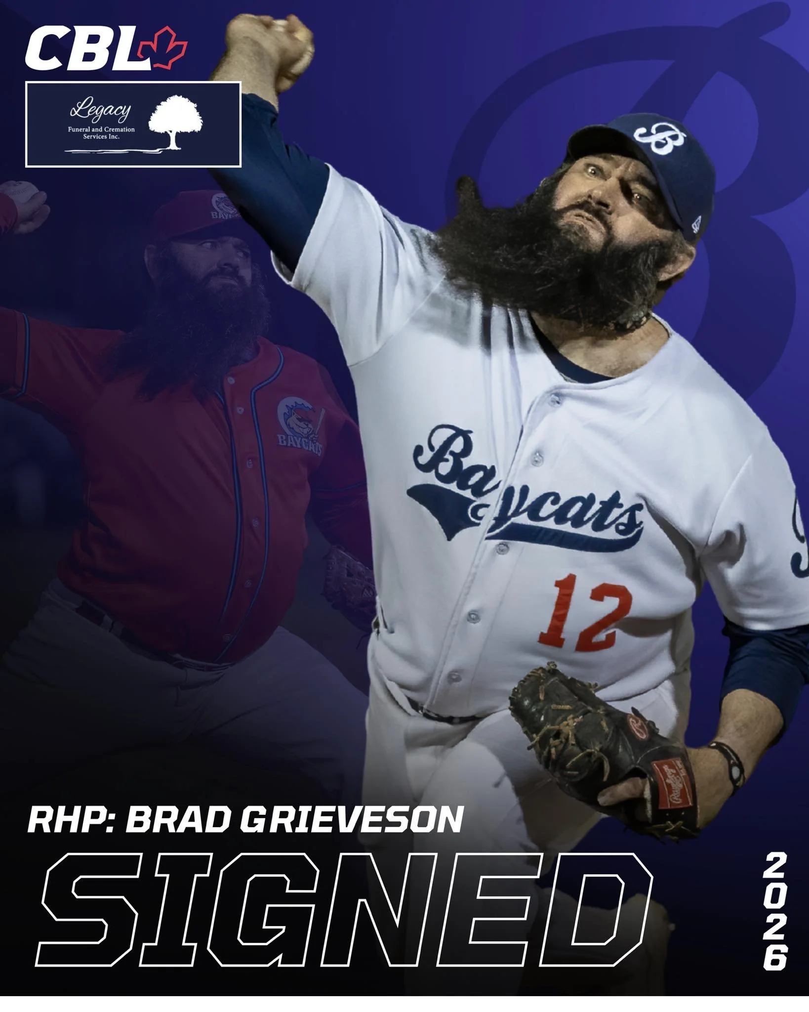 CBL's Barrie Baycats re-sign Grieveson