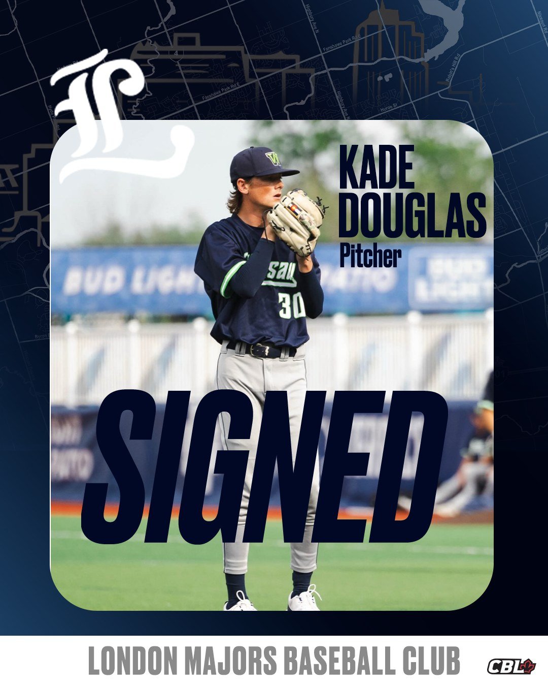 CBL's London Majors sign Douglas