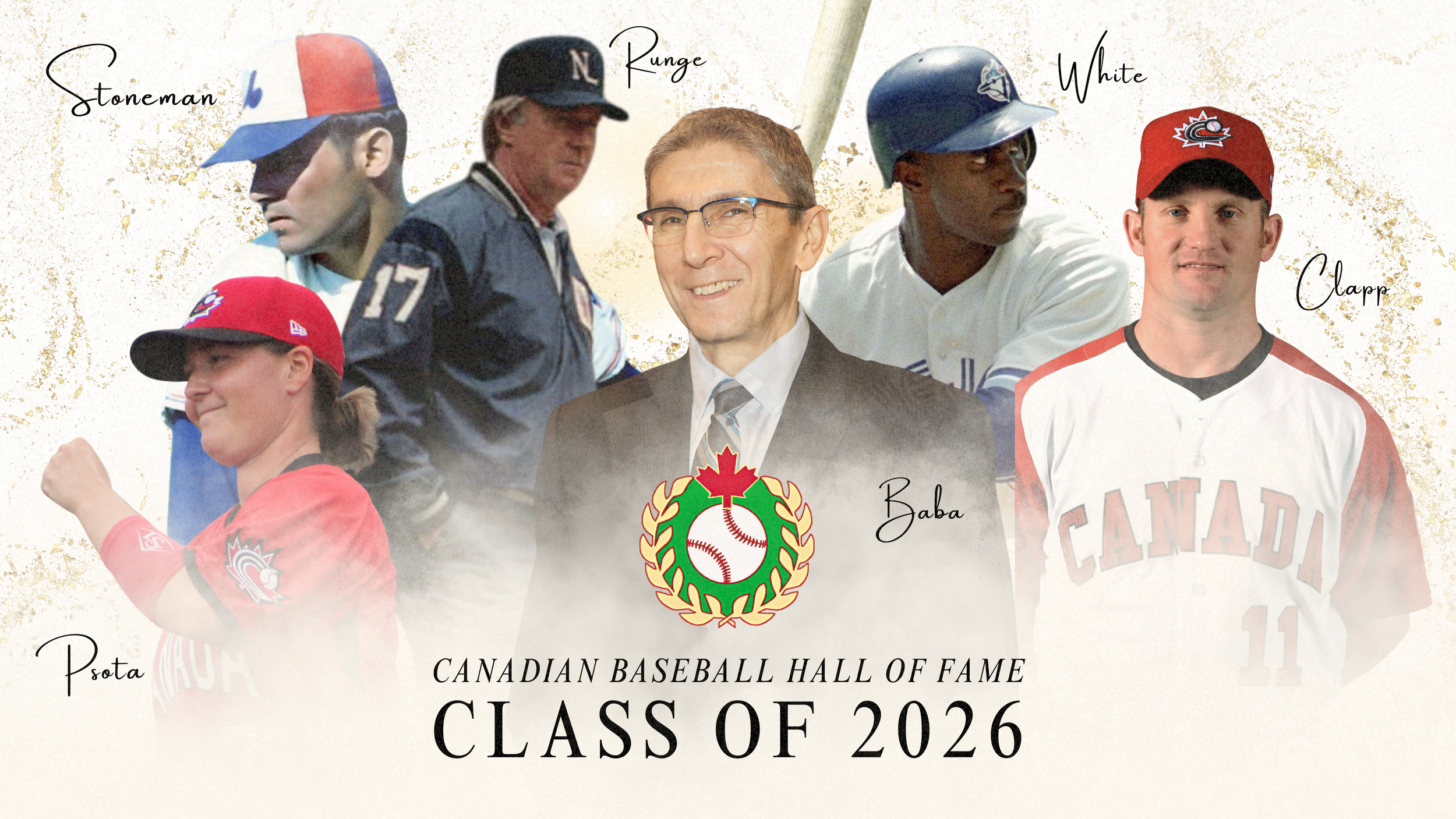 Baba, Clapp and Psota elected to Canadian ball hall