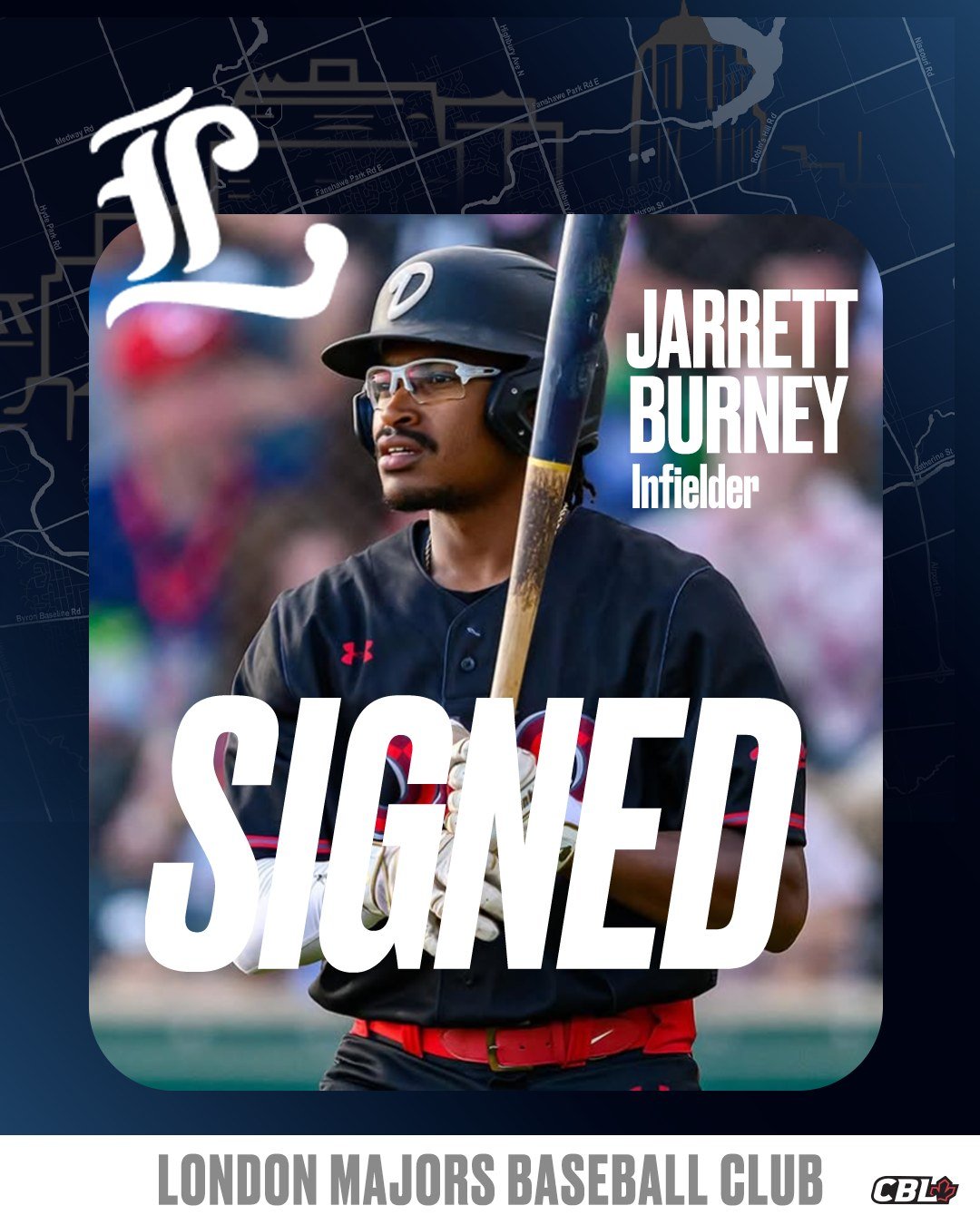 CBL's London Majors sign Burney