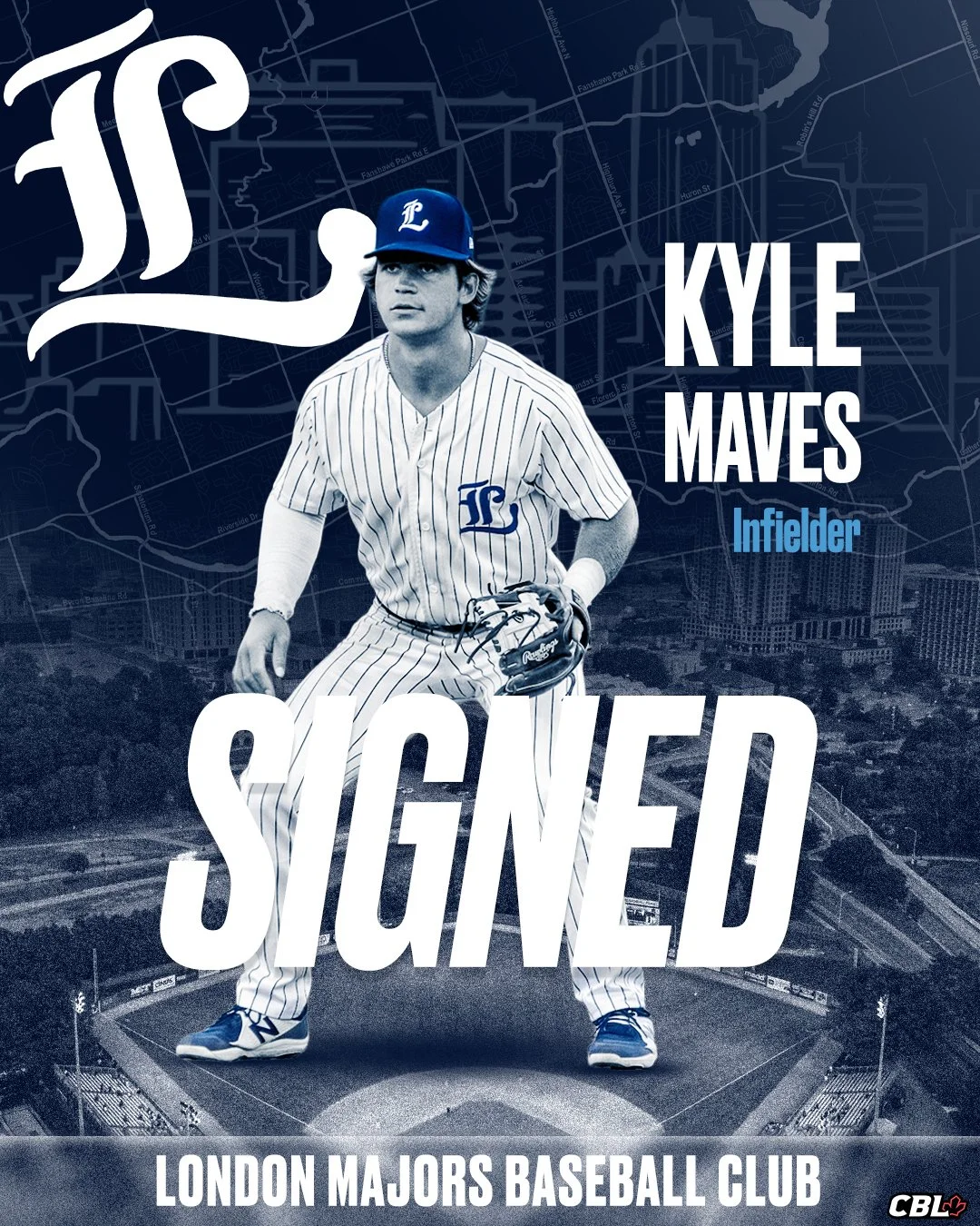 CBL's London Majors re-sign Maves