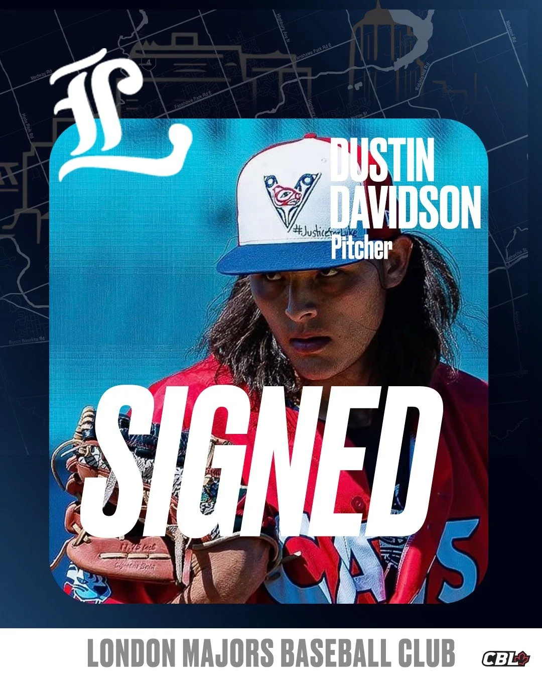 CBL's London Majors sign Davidson