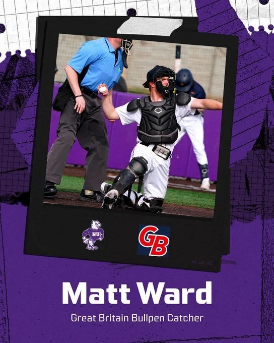 Betts: Ward ready to represent Great Britain at World Baseball Classic 