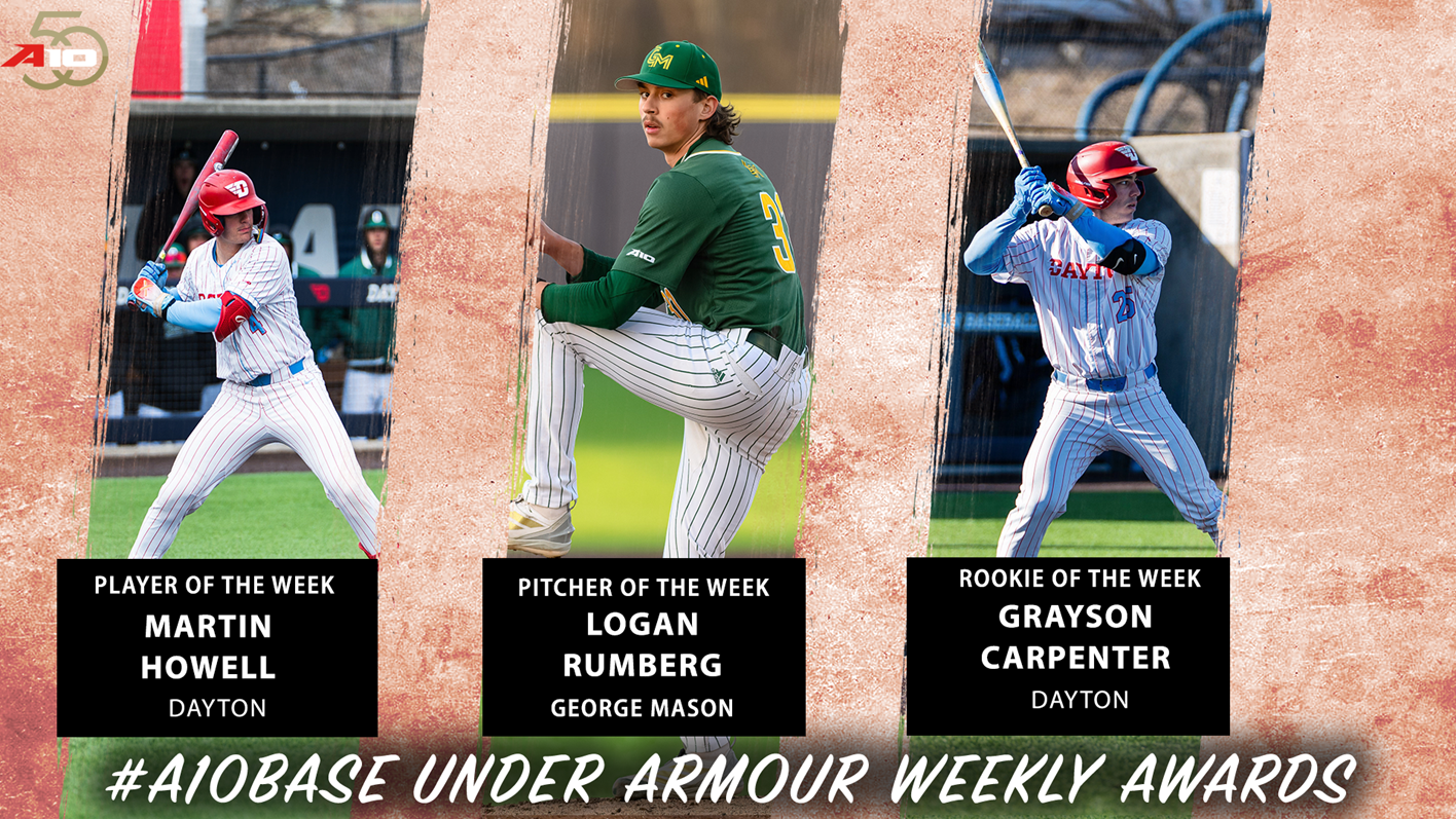 Rumberg named Atlantic 10 Conference Pitcher of the Week