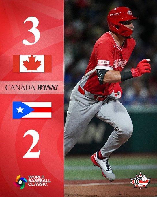 Glew: Balazovic, Allen, Dykxhoorn lead Canada to WBC win over Puerto Rico