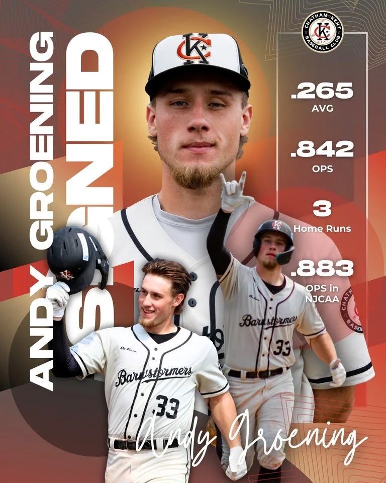 CBL's Chatham-Kent Barnstormers re-sign Groening