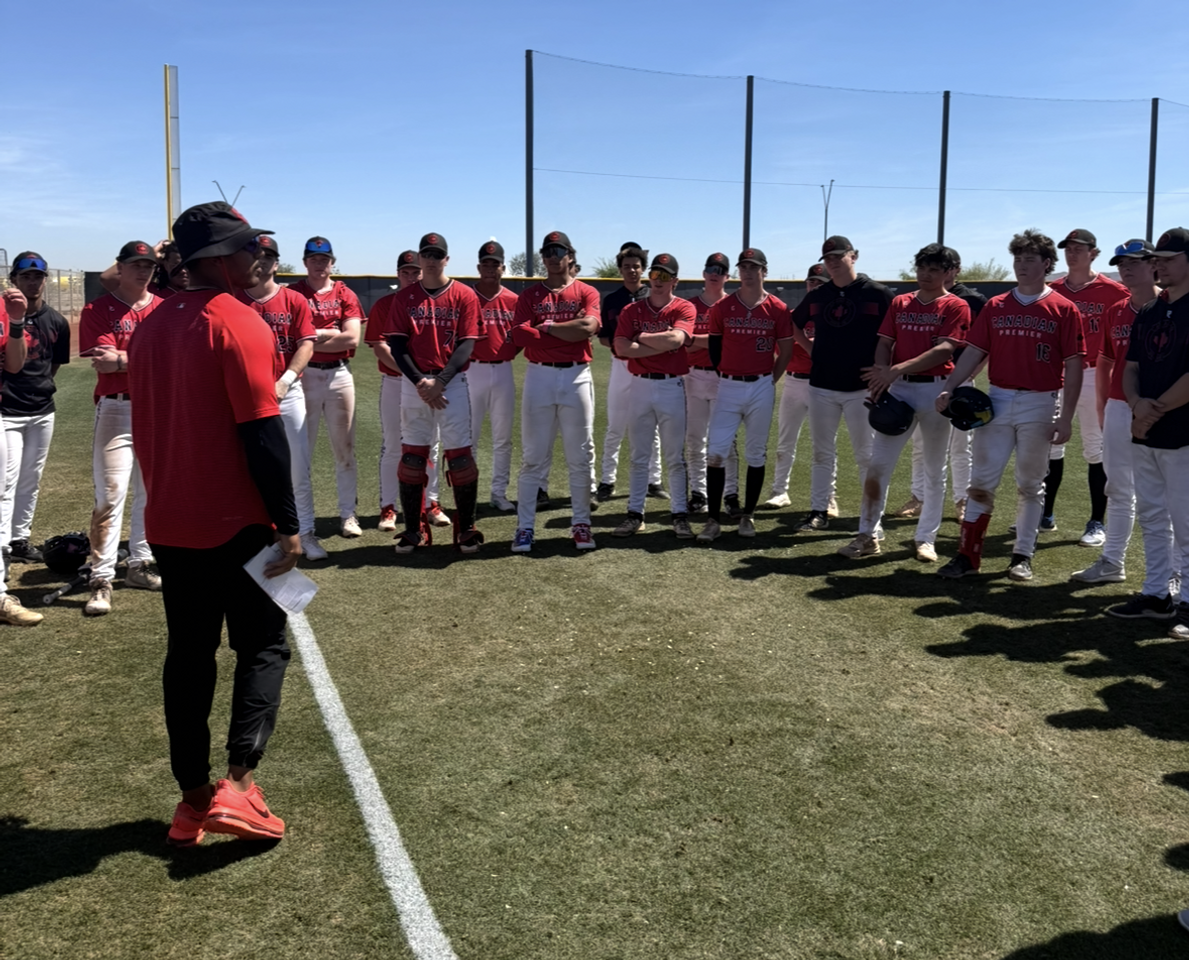 Canadian Premier battles Cincinnati Reds on Day 3 of Arizona pro tour