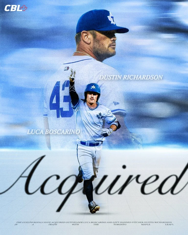 CBL's Royals acquire Richardson, Boscarino from Leafs for Leroux