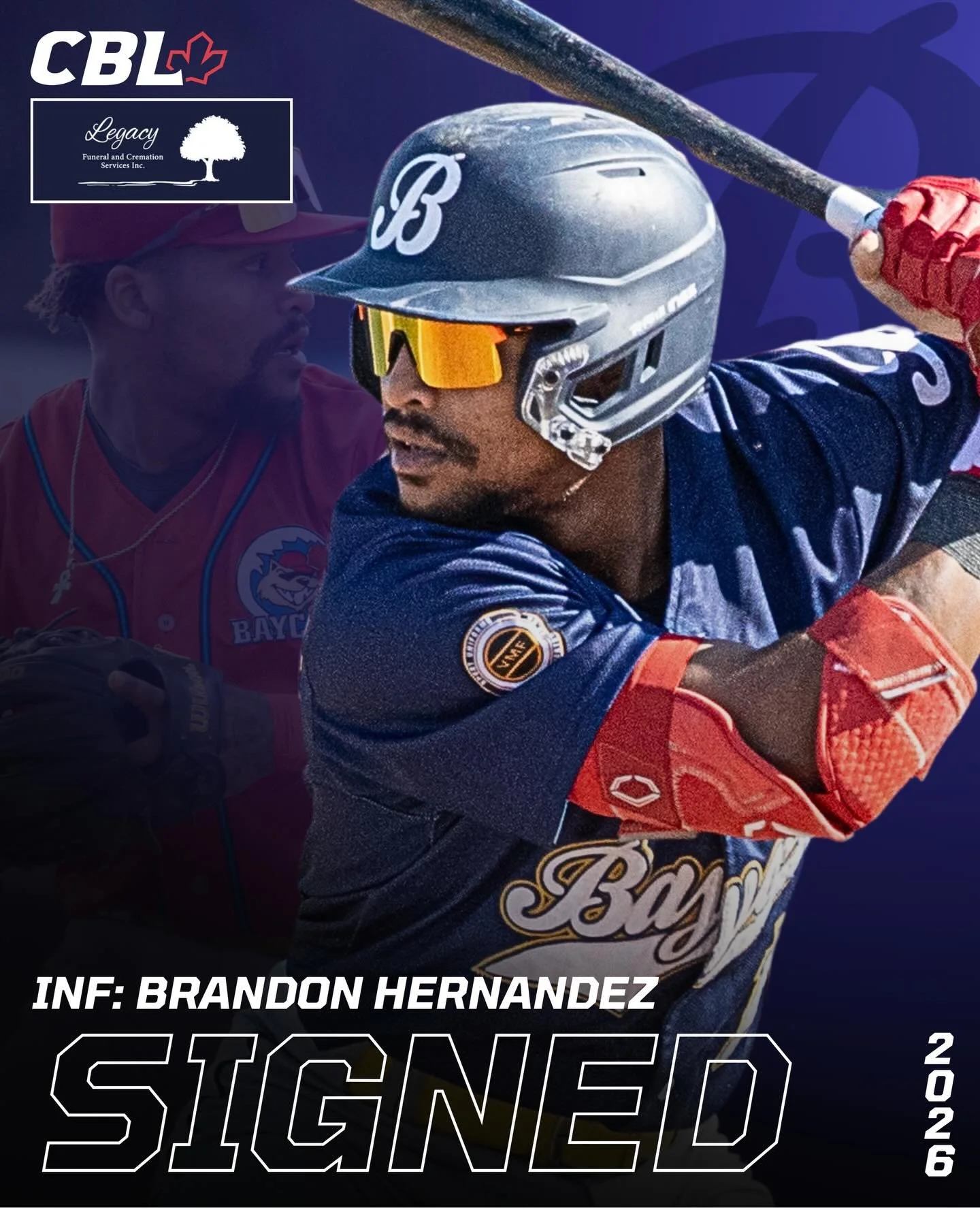 CBL's Hamilton Cardinals re-sign Hernandez to two-year contract