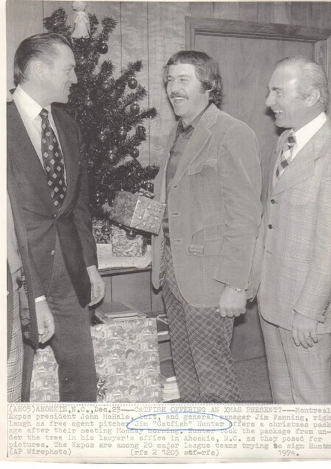 Glew: When the Expos pursued Catfish Hunter