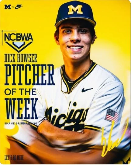 Brinham named National co-Pitcher of the Week