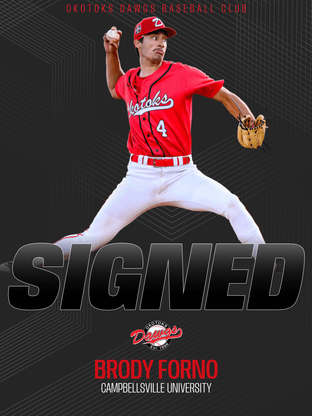 Okotoks Dawgs sign Forno, Lehnert, Pare