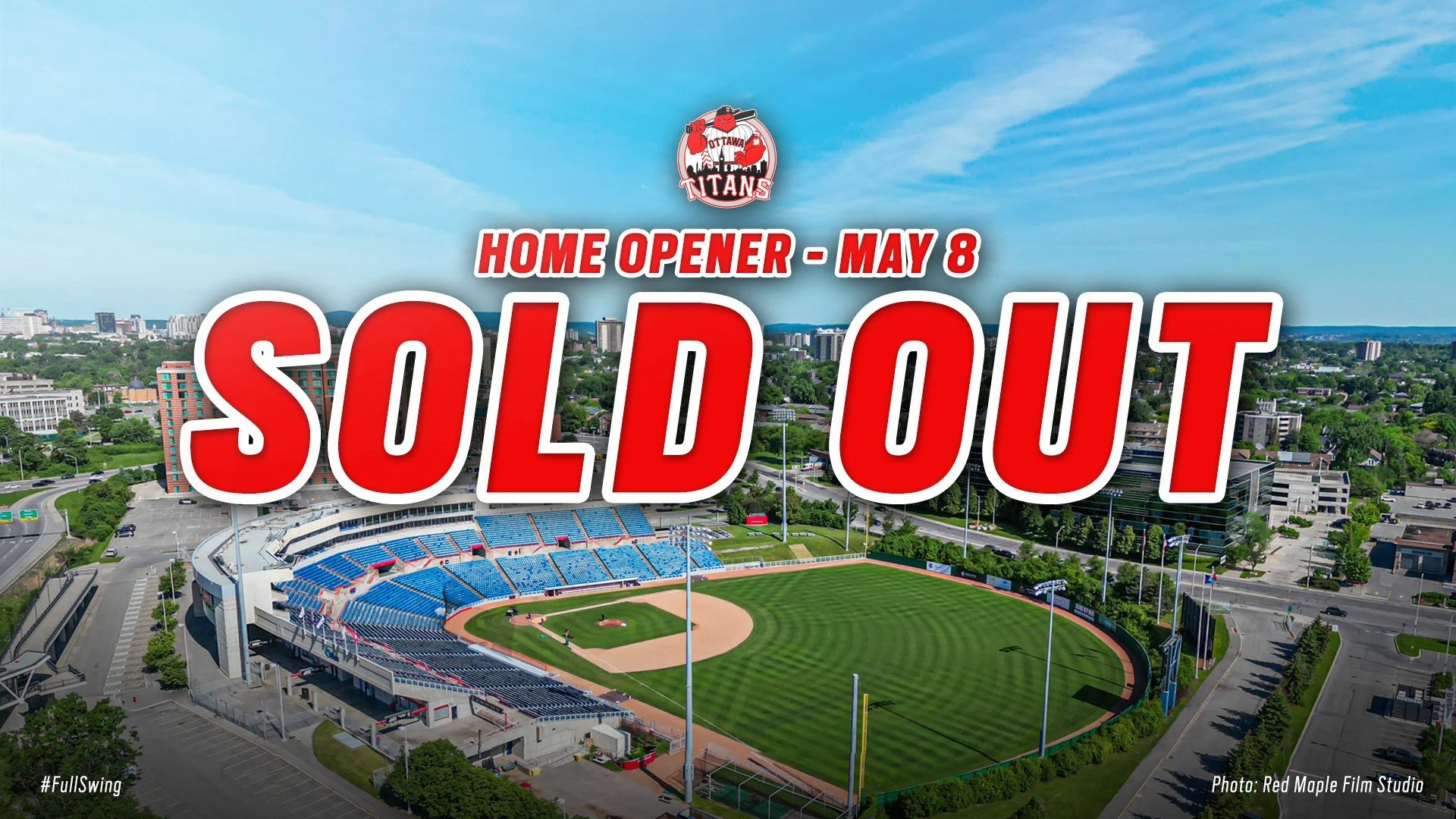 Ottawa Titans sell out 2026 opener, break Frontier League attendance record