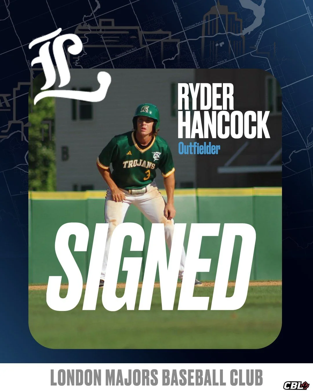 CBL's London Majors sign Hancock