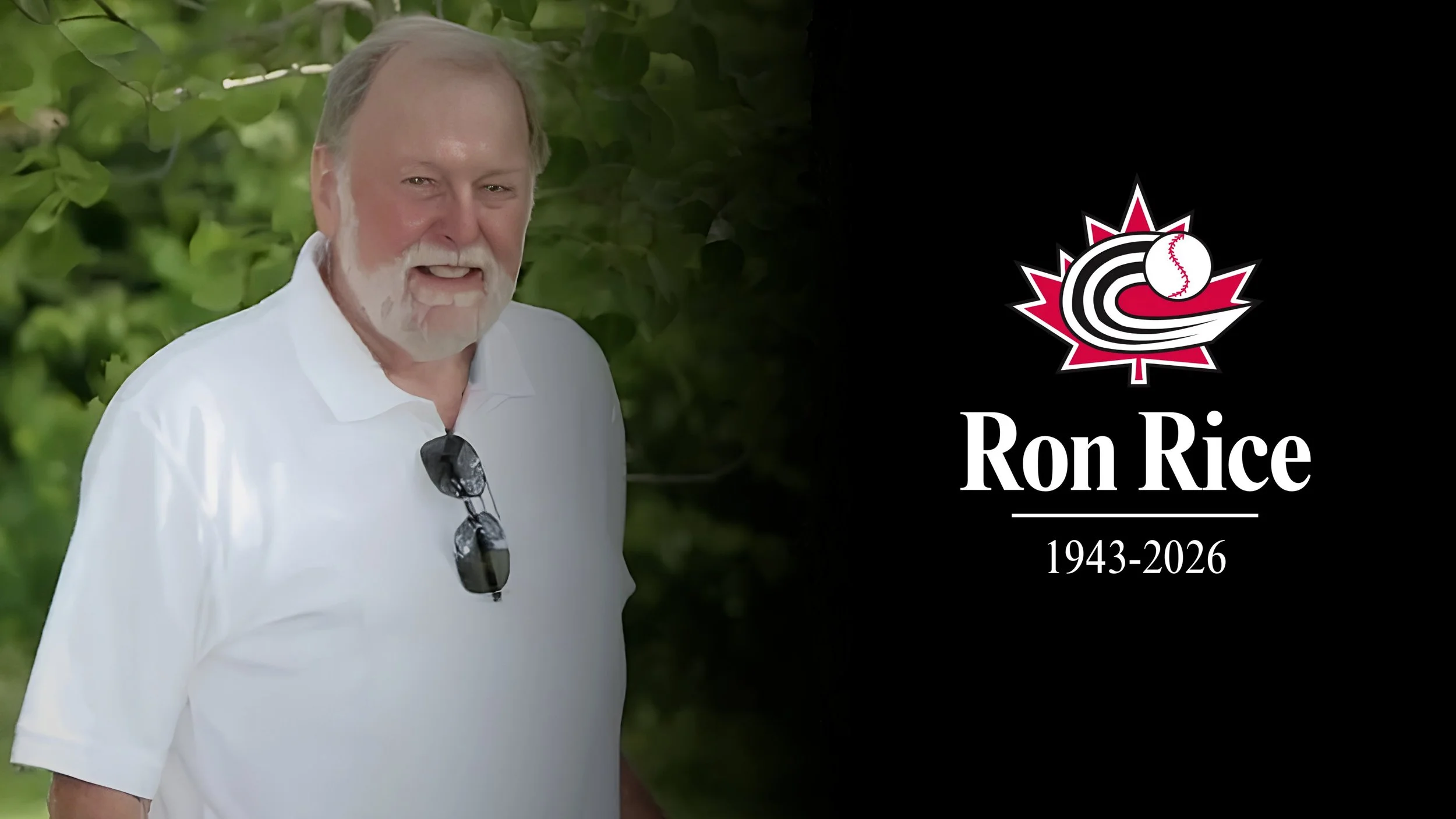 R.I.P. Ron Rice, former Baseball Canada president
