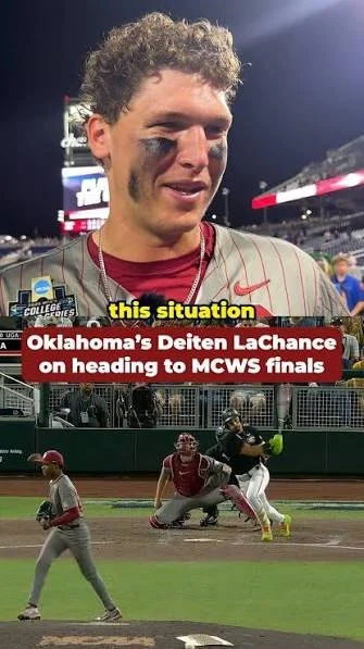 Lachance homers twice as Oklahoma moves a win away from College World Series