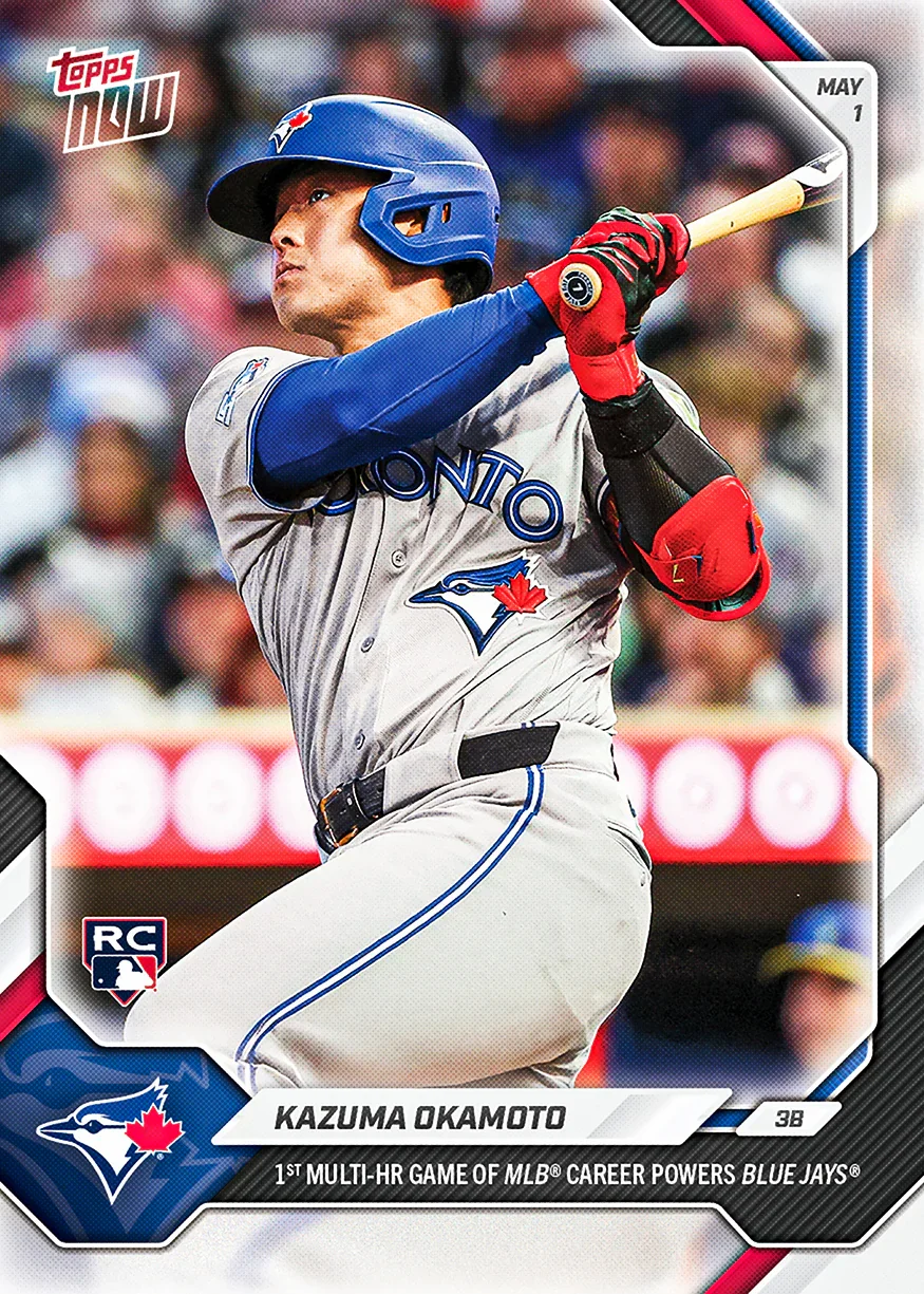 Blue Jays' Okamoto named AL Rookie of the Month for June