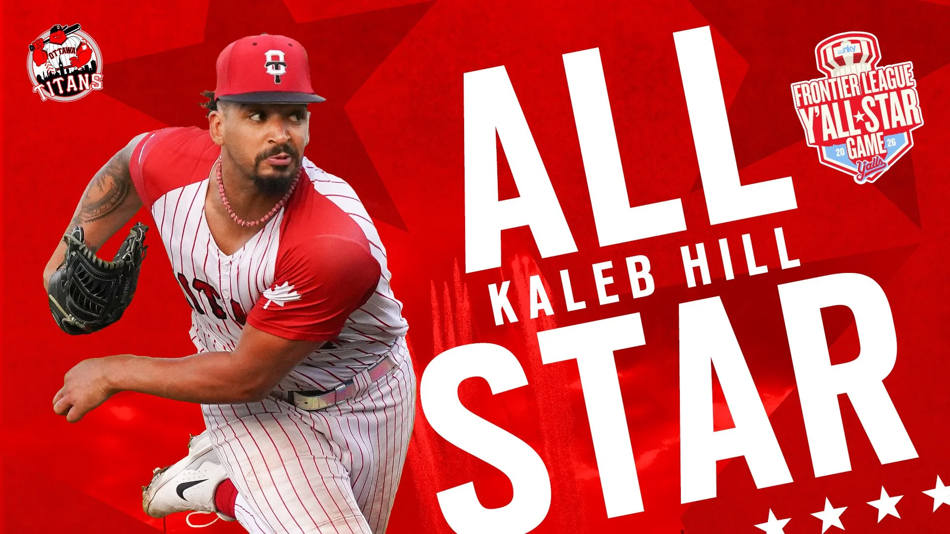 Titans' Hill added to Frontier League All-Star Game