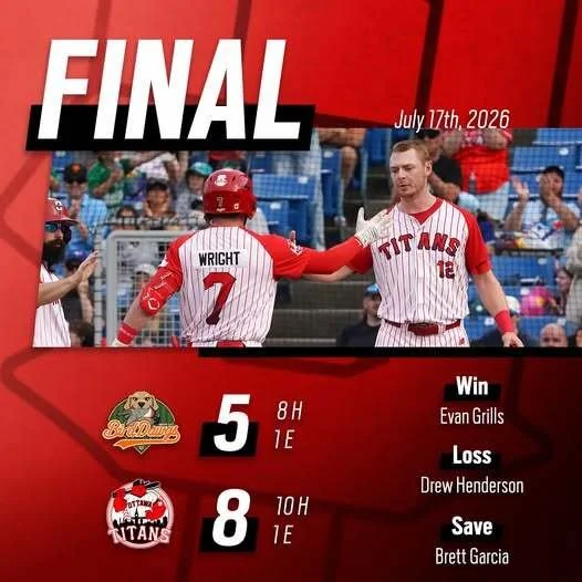 Grills, Wright propel Titans to victory
