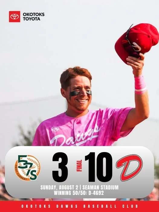 Bello, Lussier help Dawgs to 10-3 win over 57's
