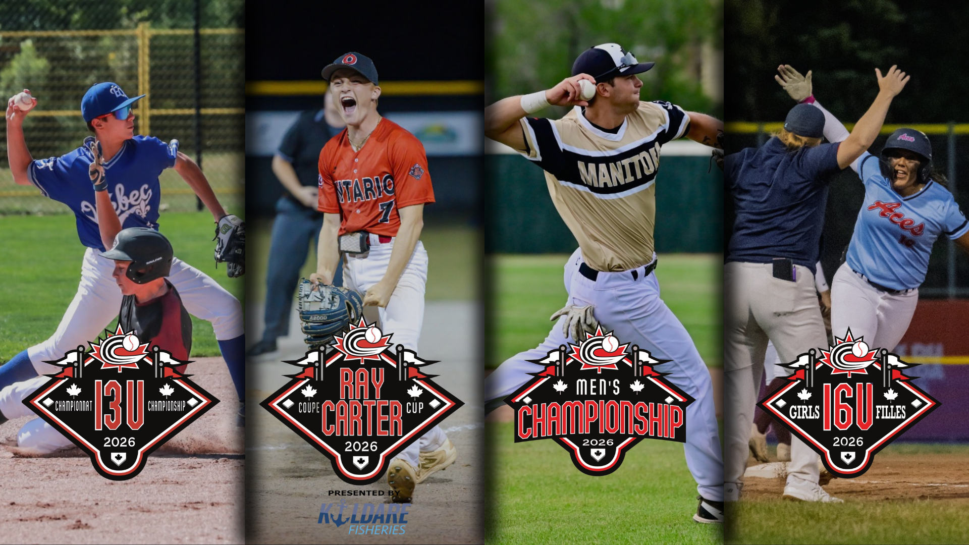 Four 2026 Baseball Canada national championships set to begin today