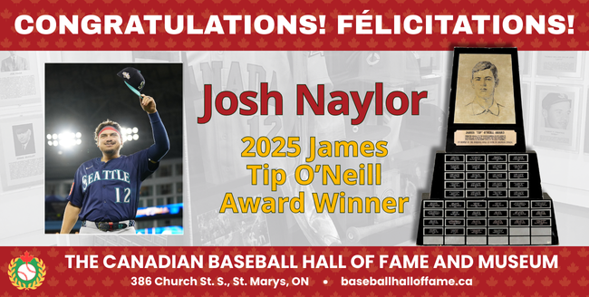 Josh Naylor to be presented with Tip O'Neill Award on Friday