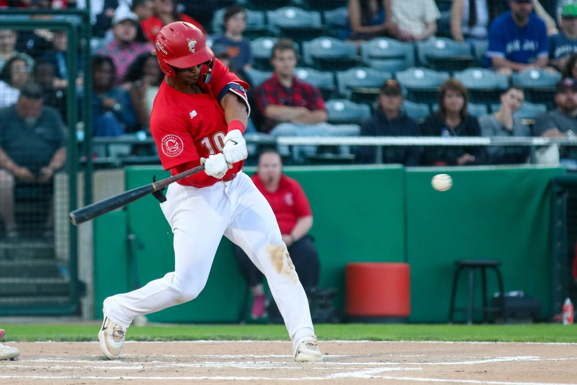 Didder clubs two grand slams in Goldeyes' loss