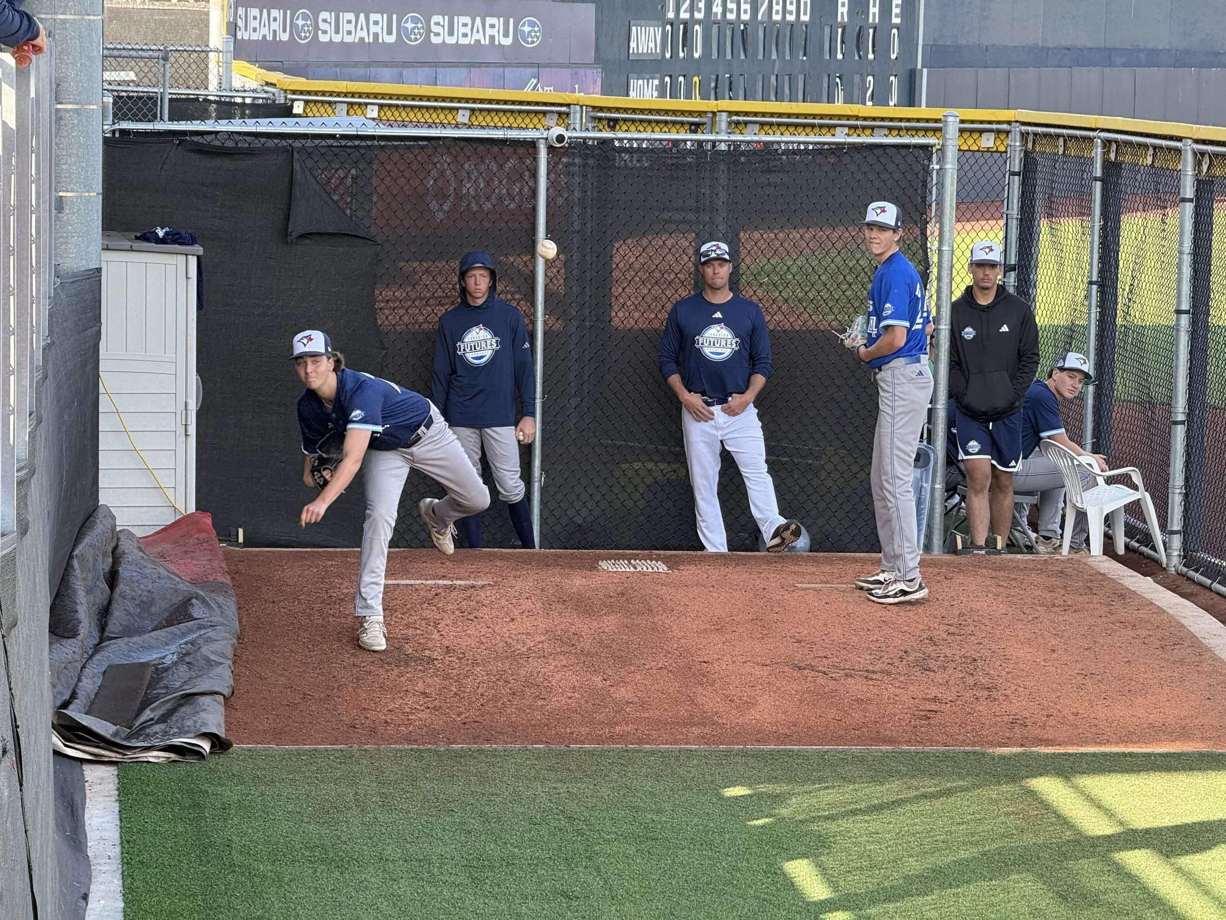 McFarland: New dad Albers teaching resilience at Futures Showcase