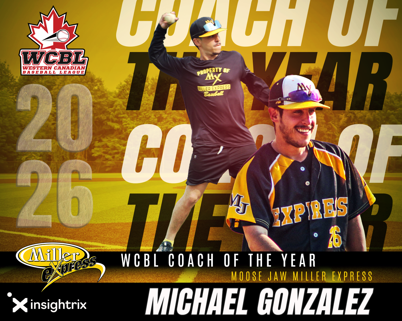 Moose Jaw's Gonzalez named WCBL Coach of the Year