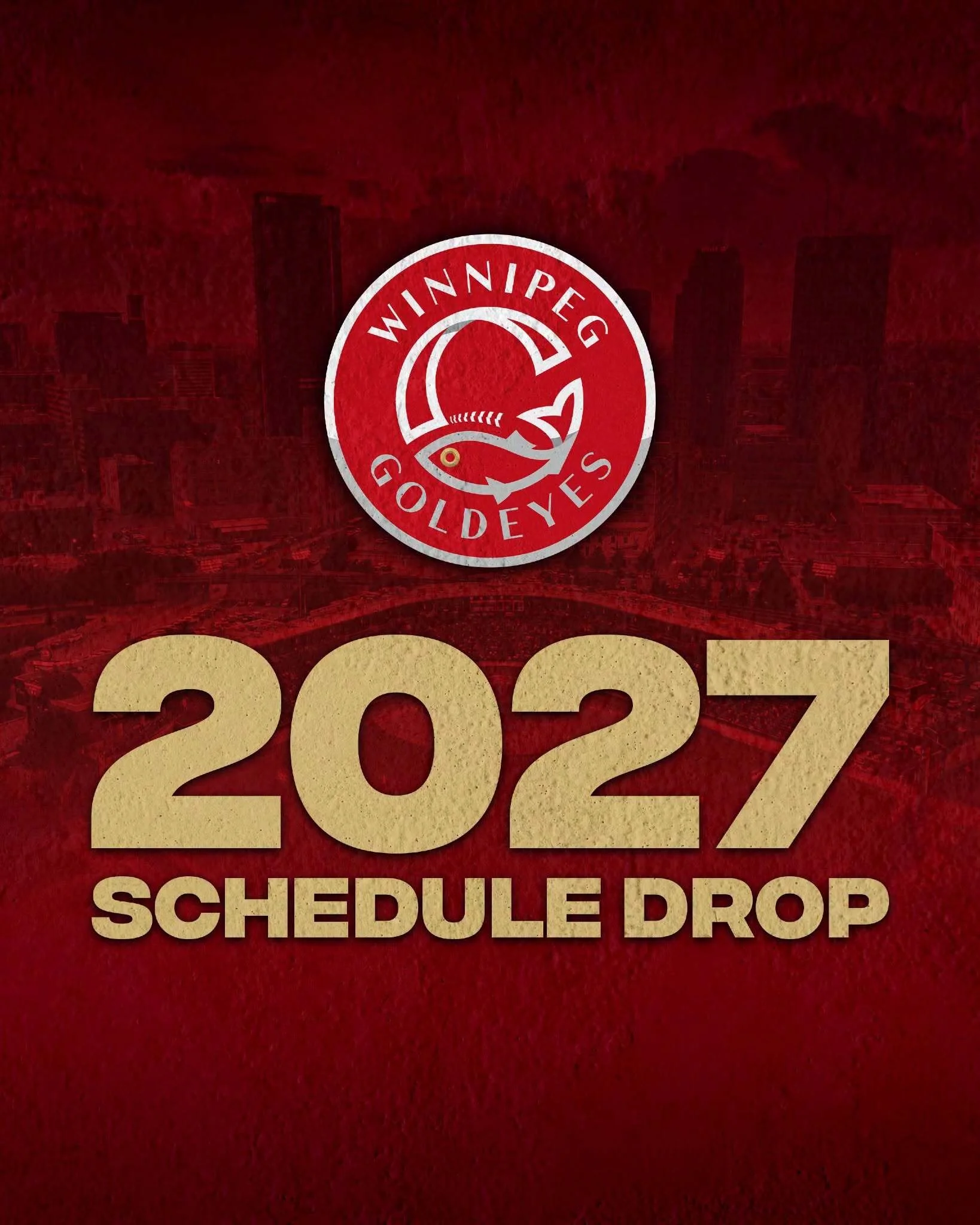 Winnipeg Goldeyes release 2027 schedule
