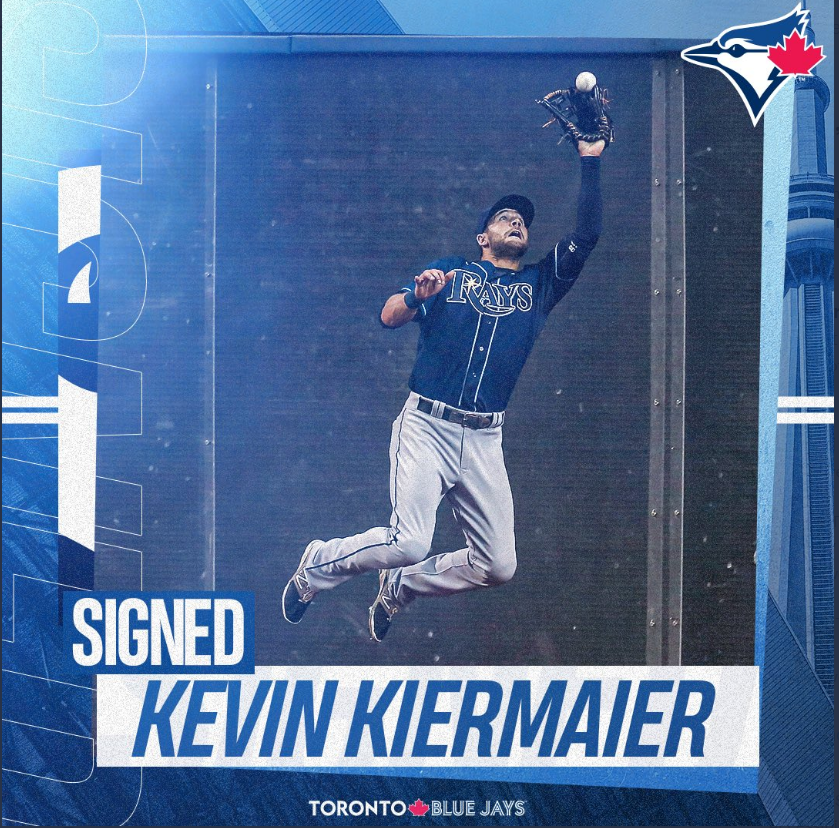 Blue Jays make Kiermaier signing official — Canadian Baseball Network