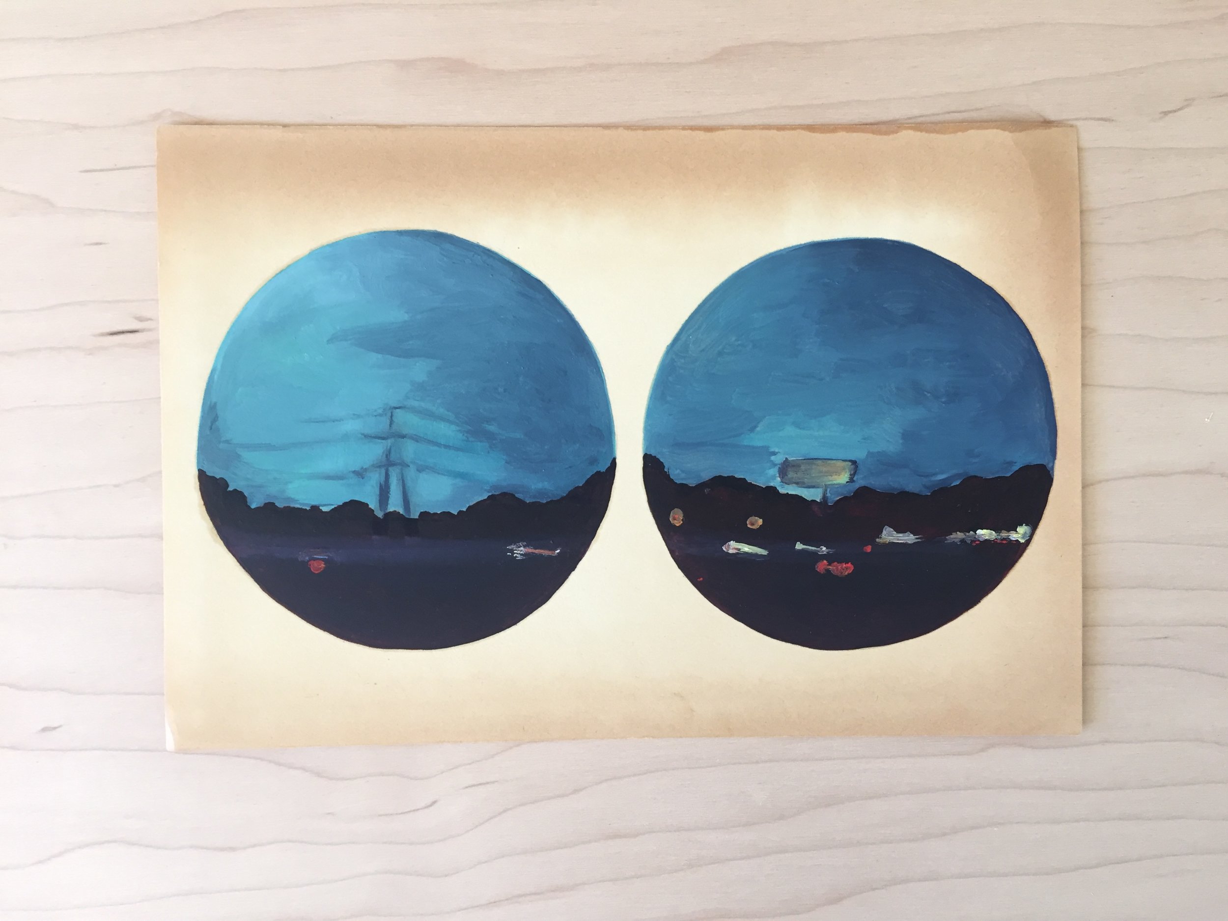 land: circles Ioil on found papersold