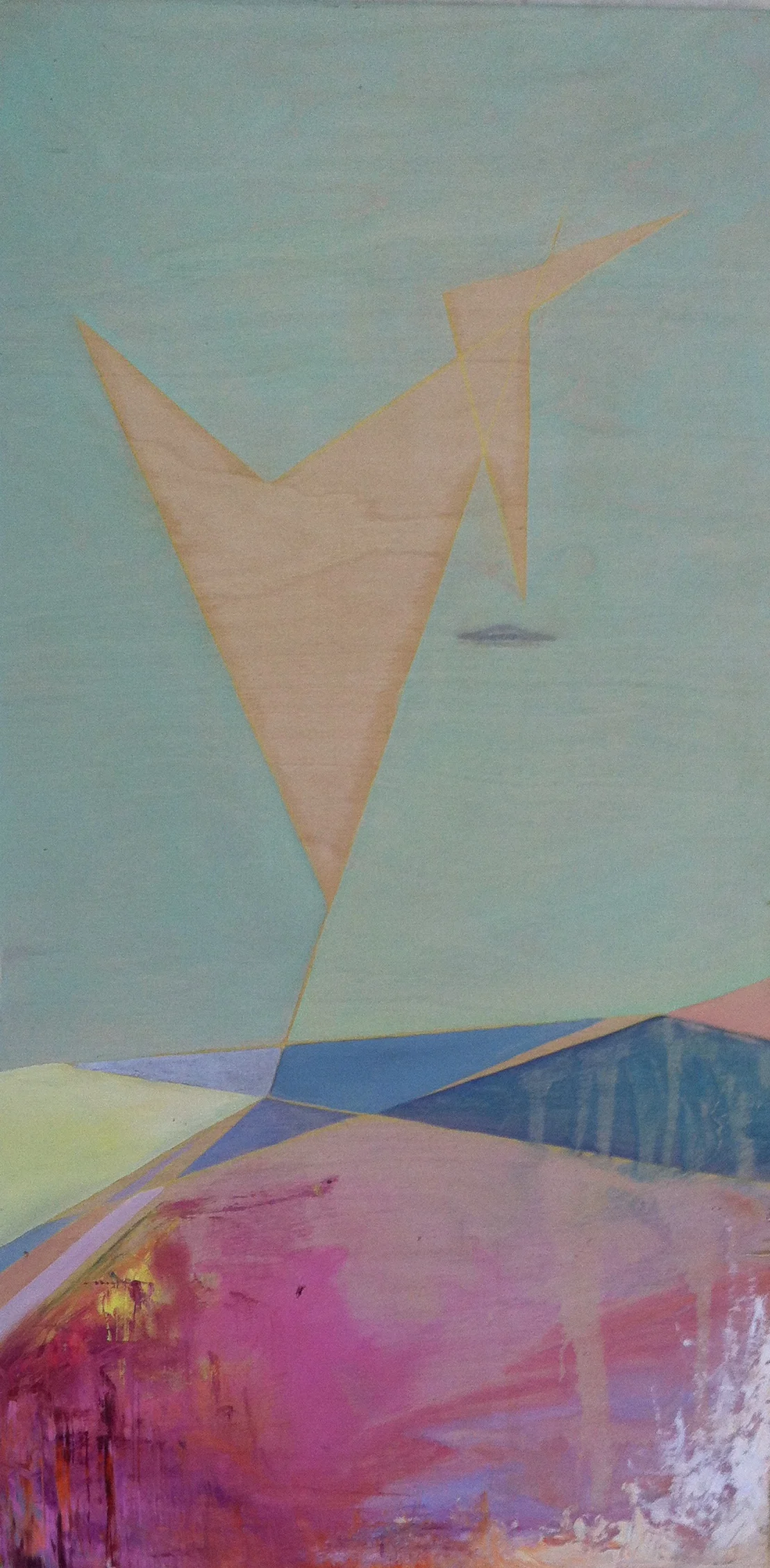 land angles: someday soonoil on wood2012sold