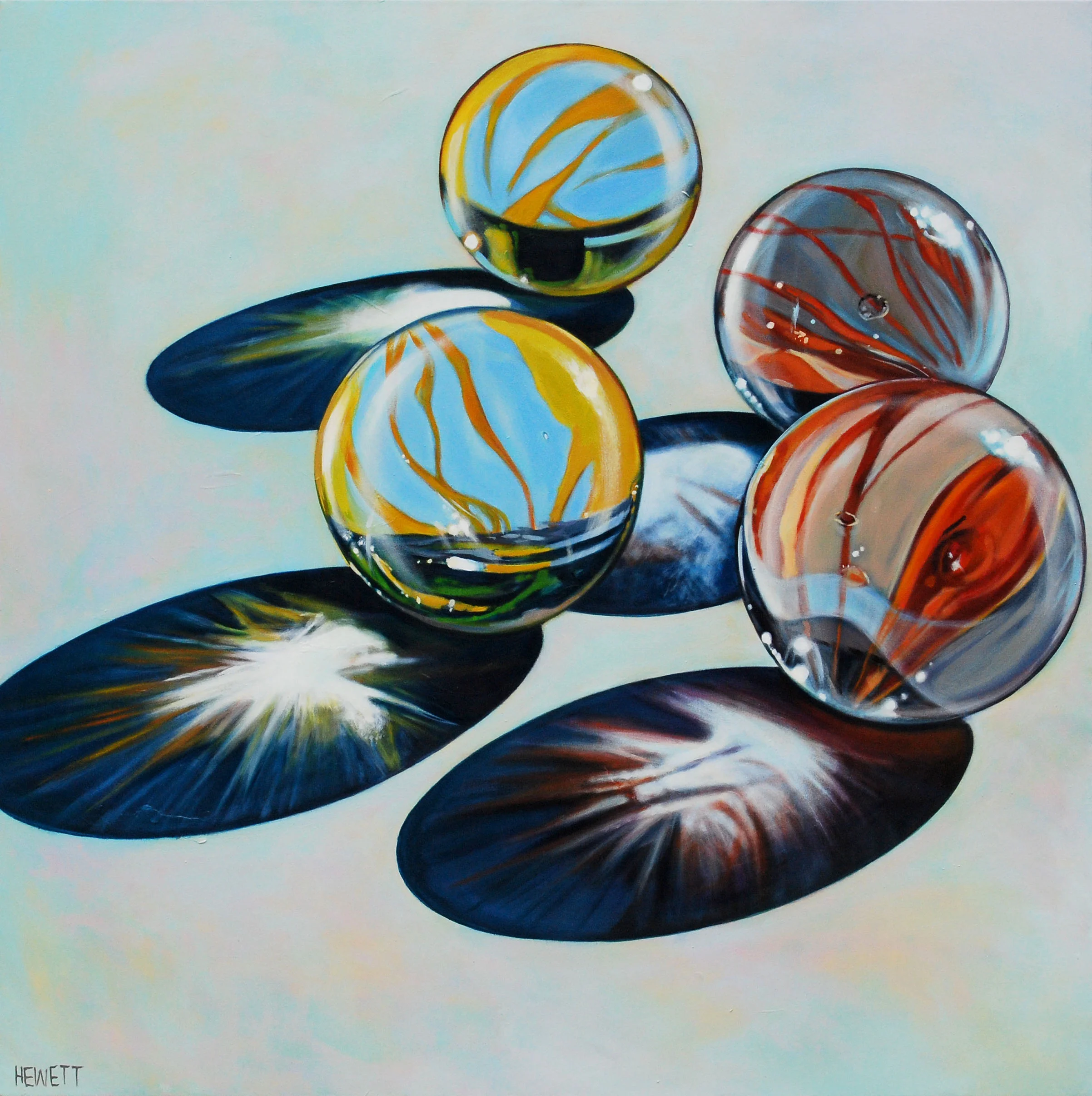 Scott Hewett Paints Realism with Pop