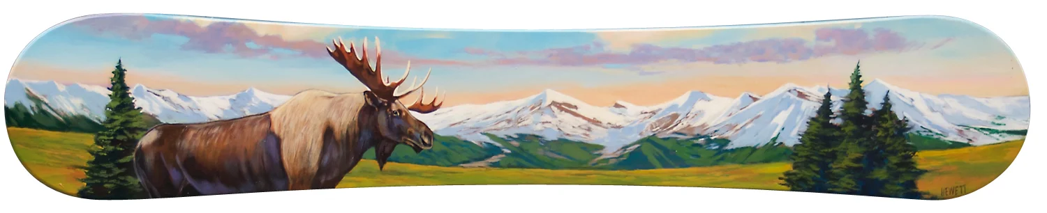 Original painted one-of-a-kind works of art. Acrylic on gessoed board. For decorative purposes only. To commission your own original, hand-painted board contact Scott today !