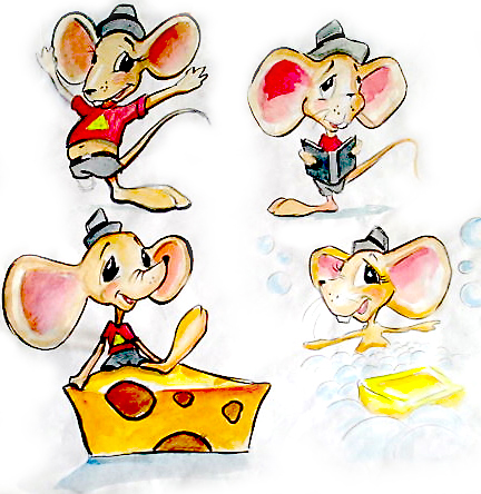 Topolino the Three-legged Mouse