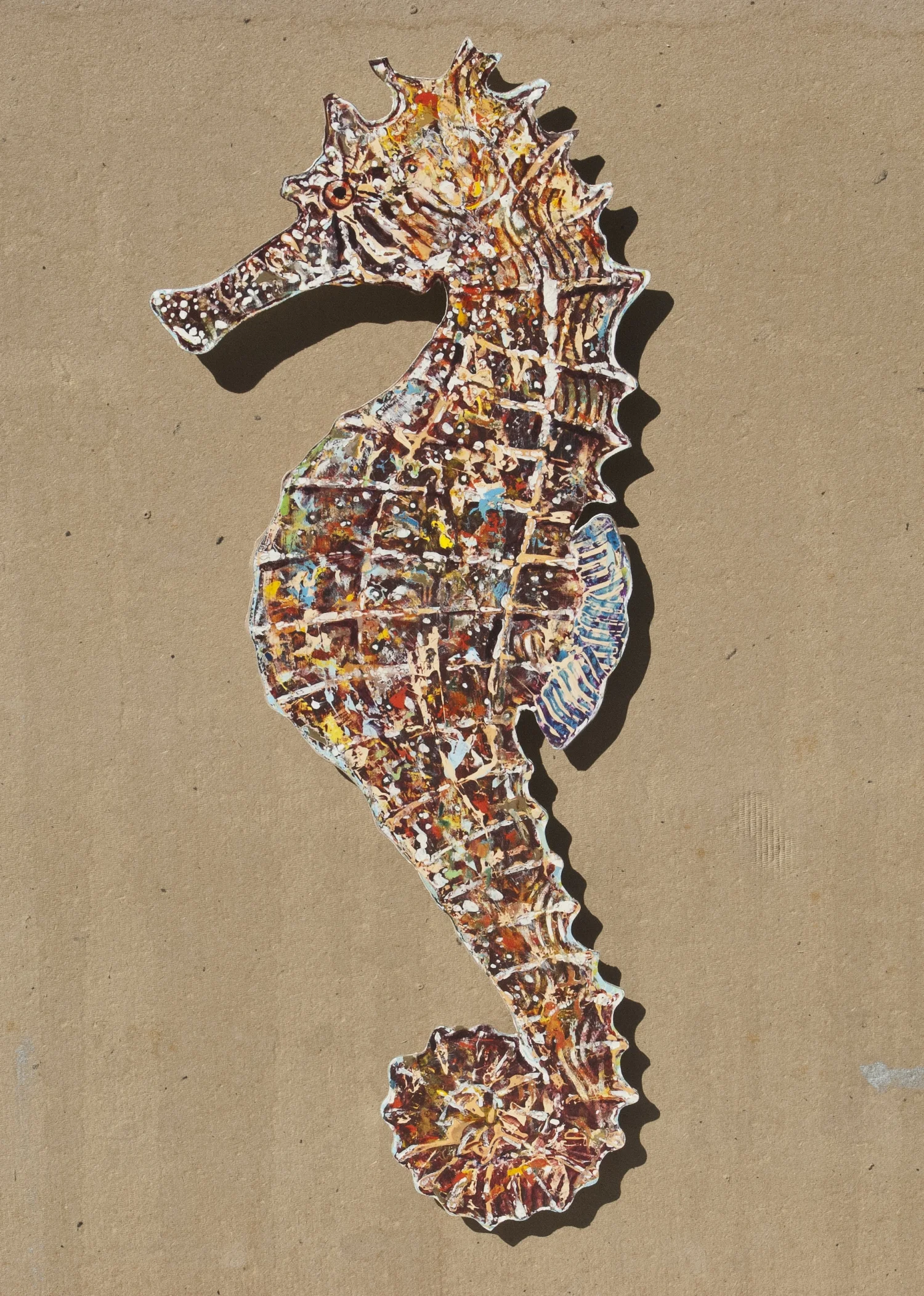 Seahorse, abstract
