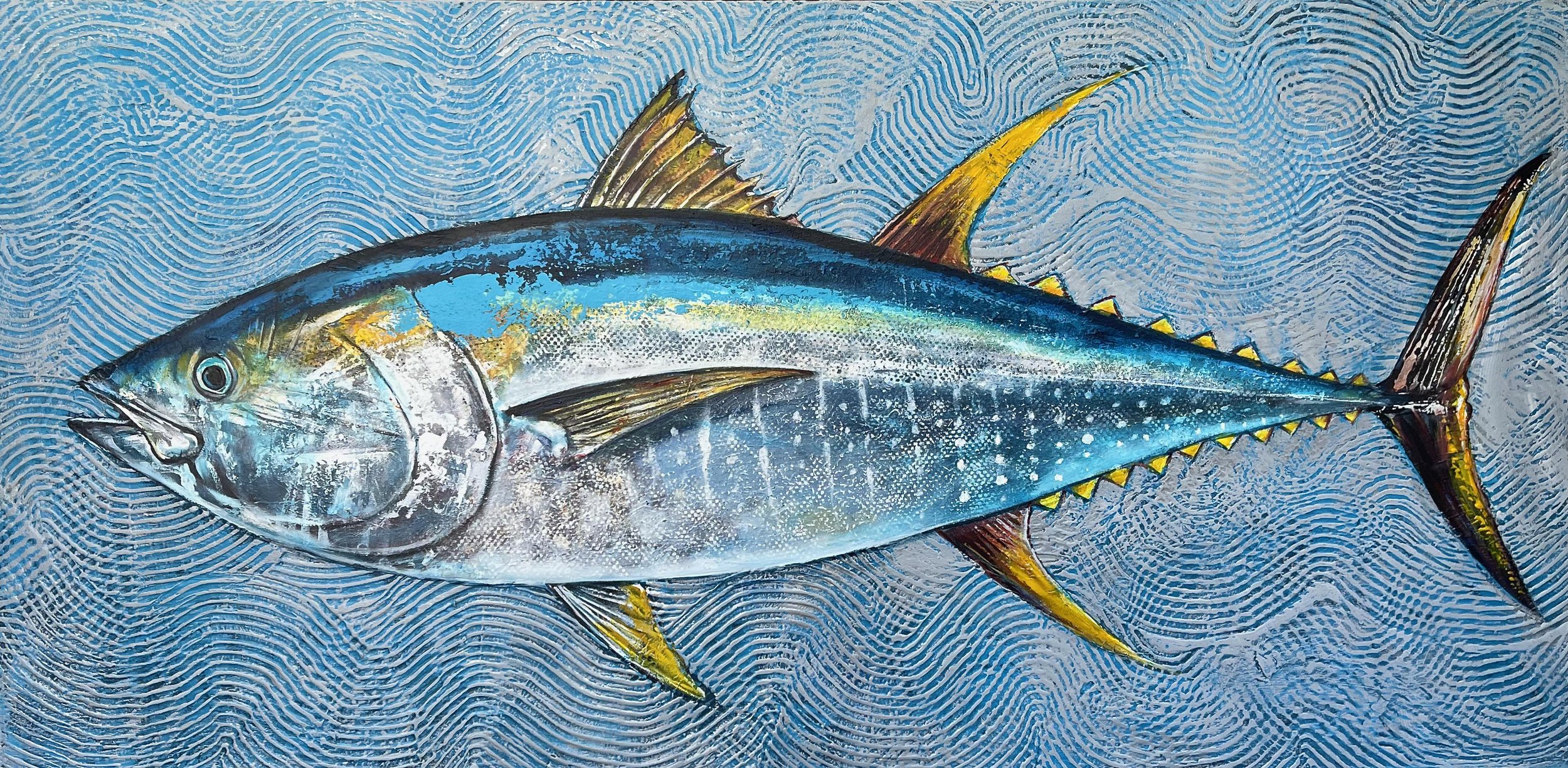 Tuna, 36 x 72”