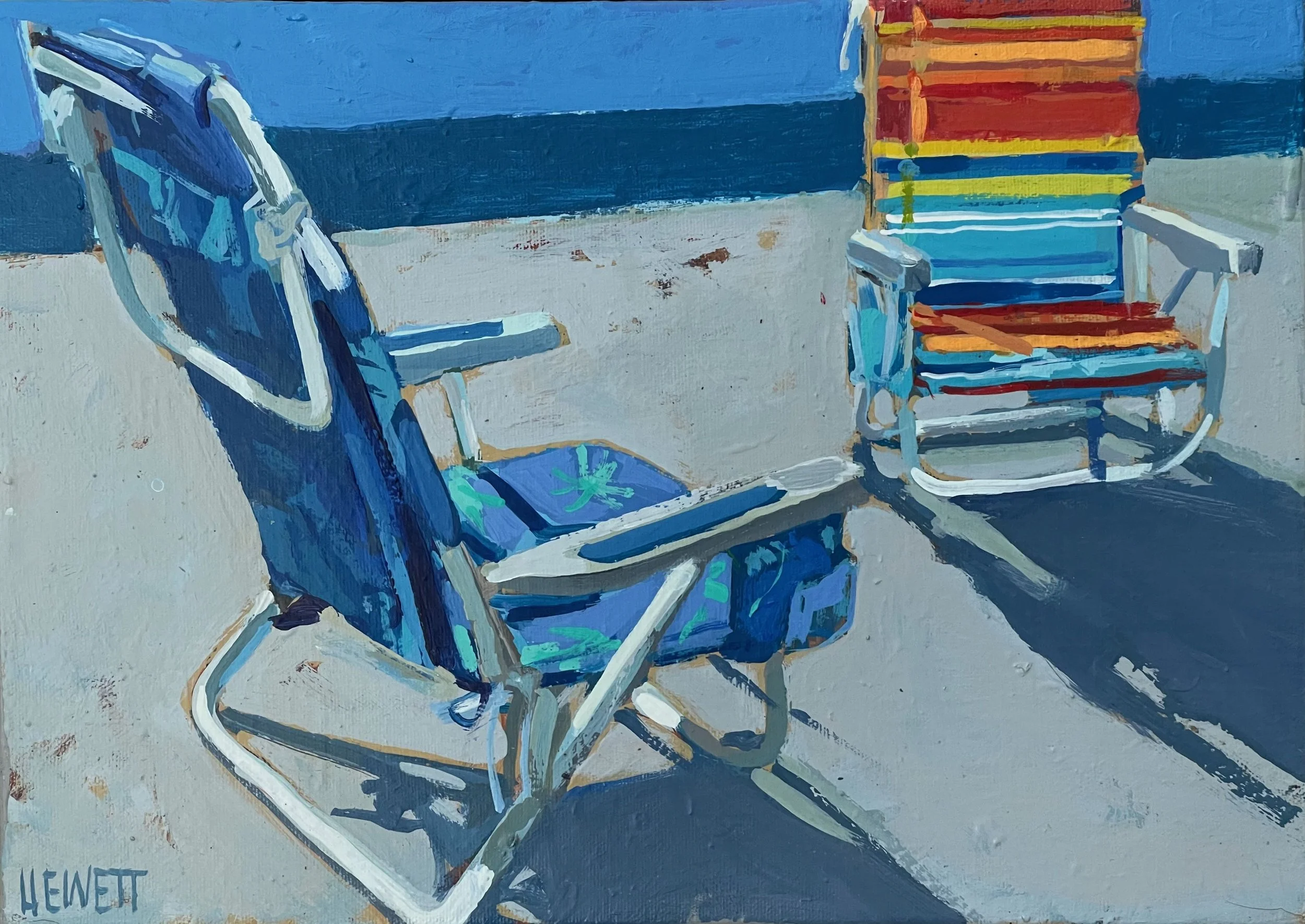 Relax (2 chairs), 10 x 14”