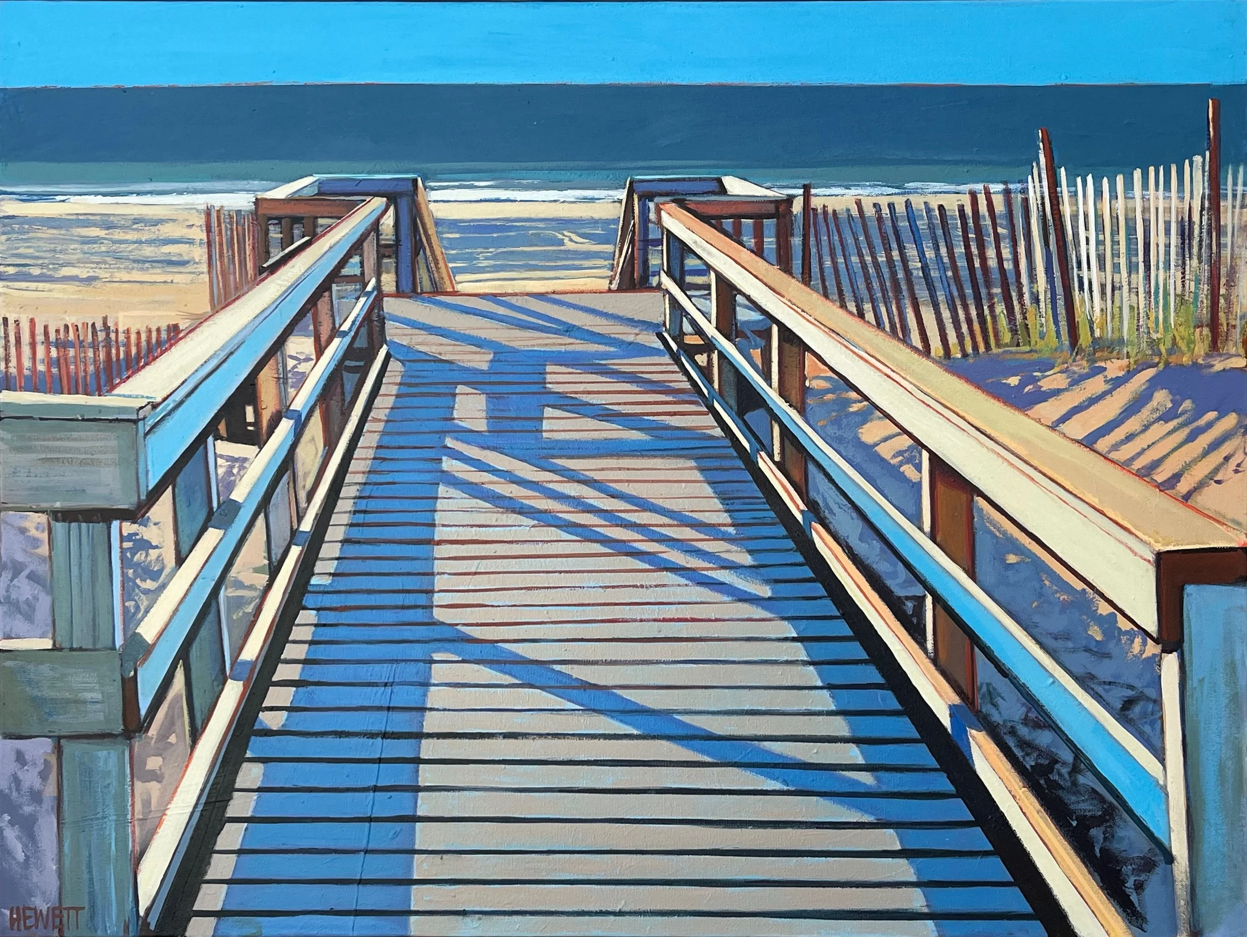 Boardwalk, 30 x 40”