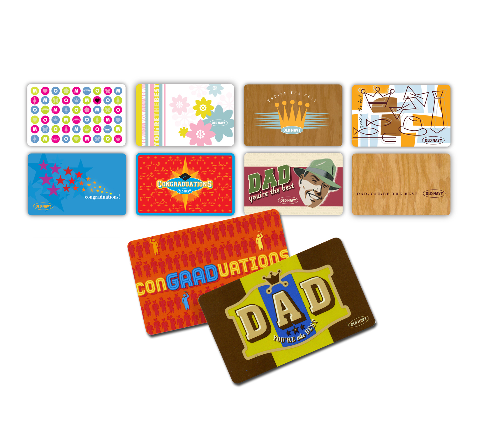  Old Navy: Gift card concepts 