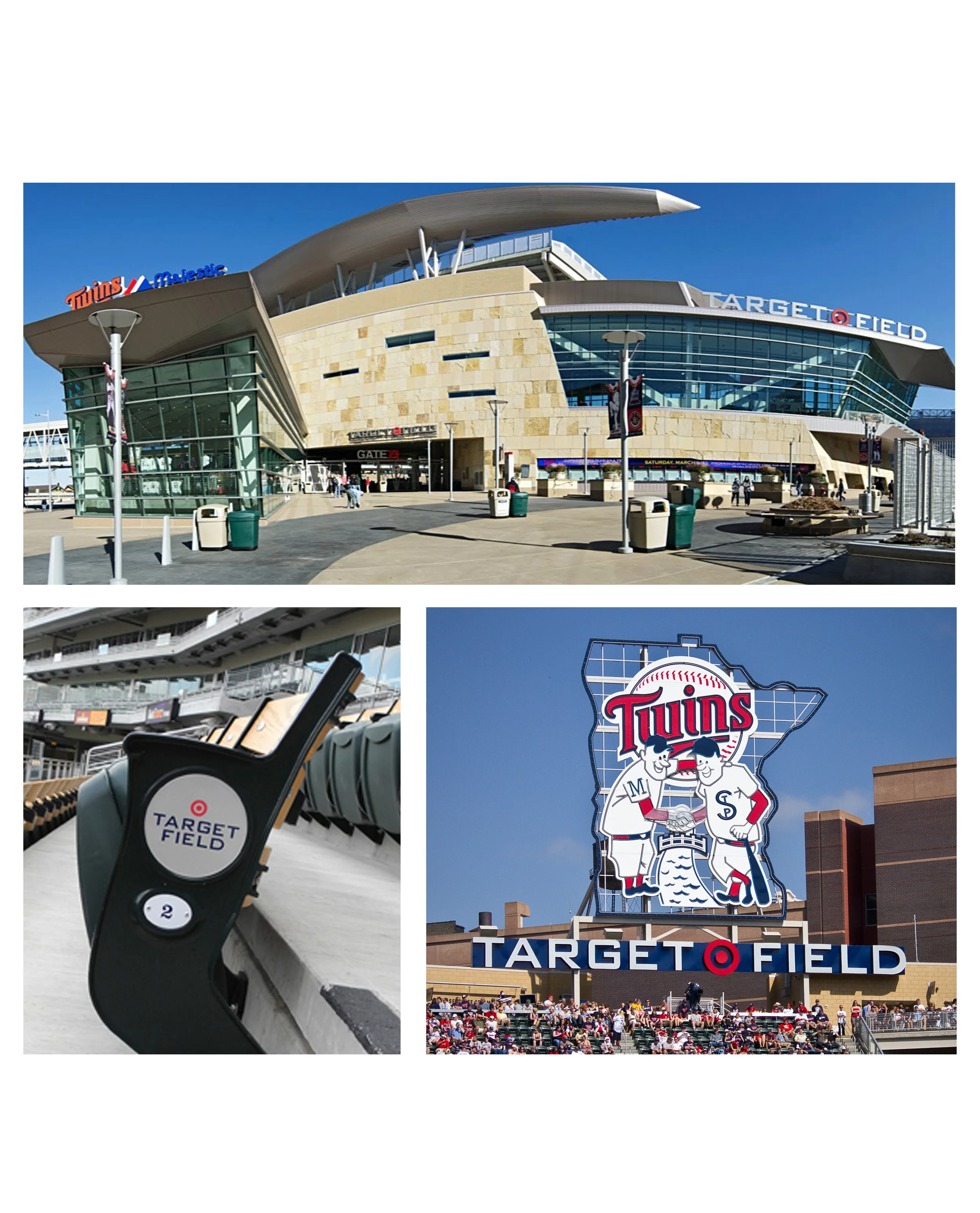  Target: Development of logo for the Minnesota Twins Target Field 