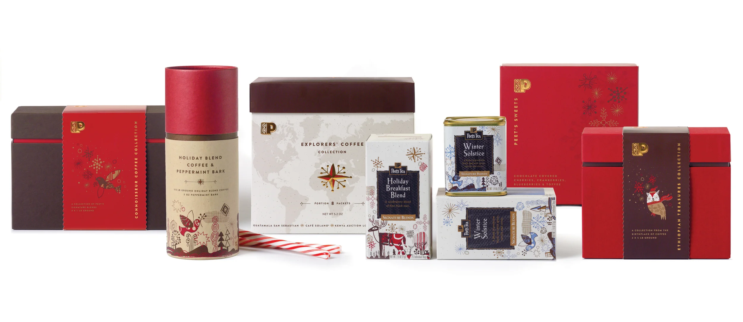  Peet’s Coffee: Seasonal packaging 