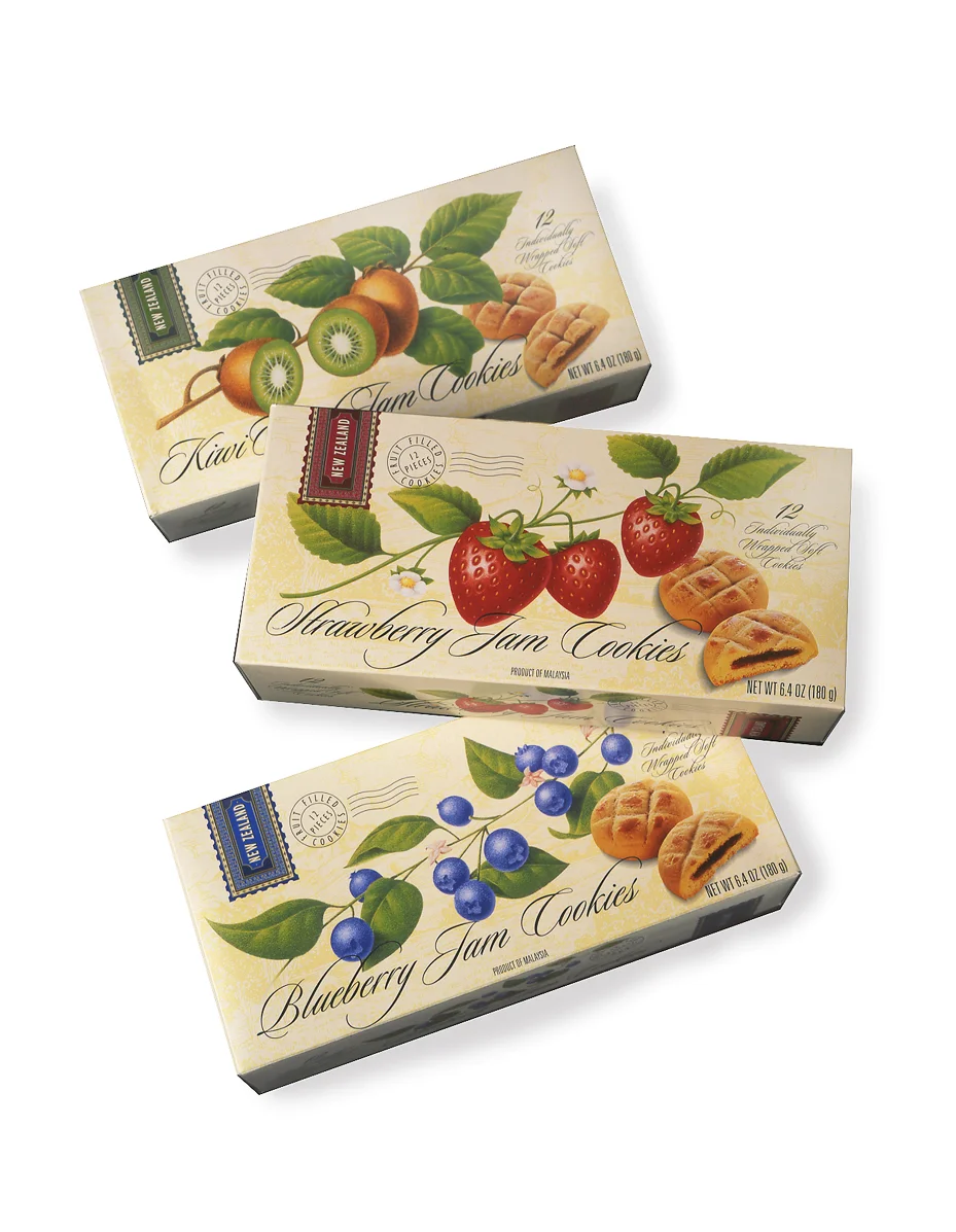 DFS: Line of cookies for New Zealand Duty Free Shops 